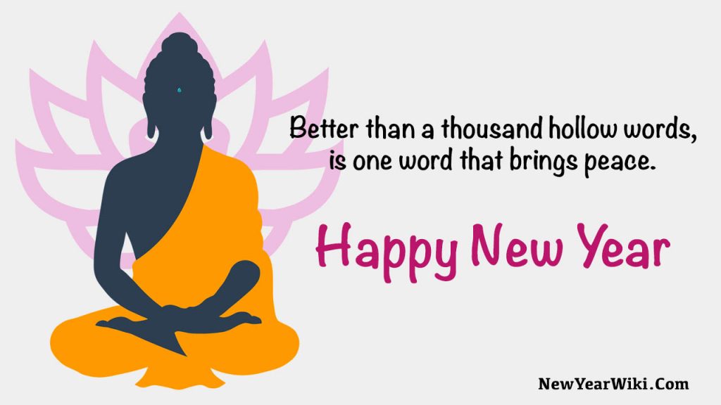Buddha Quotes for Peaceful New Year New Year Wiki