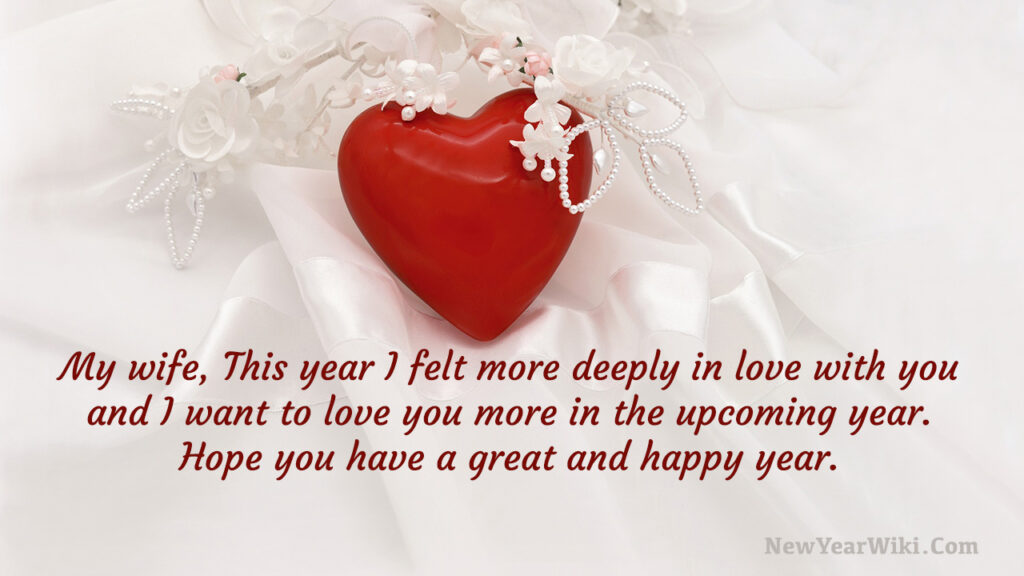 390+ Happy New Year Wishes for Wife - 2024 Year of Love Messages