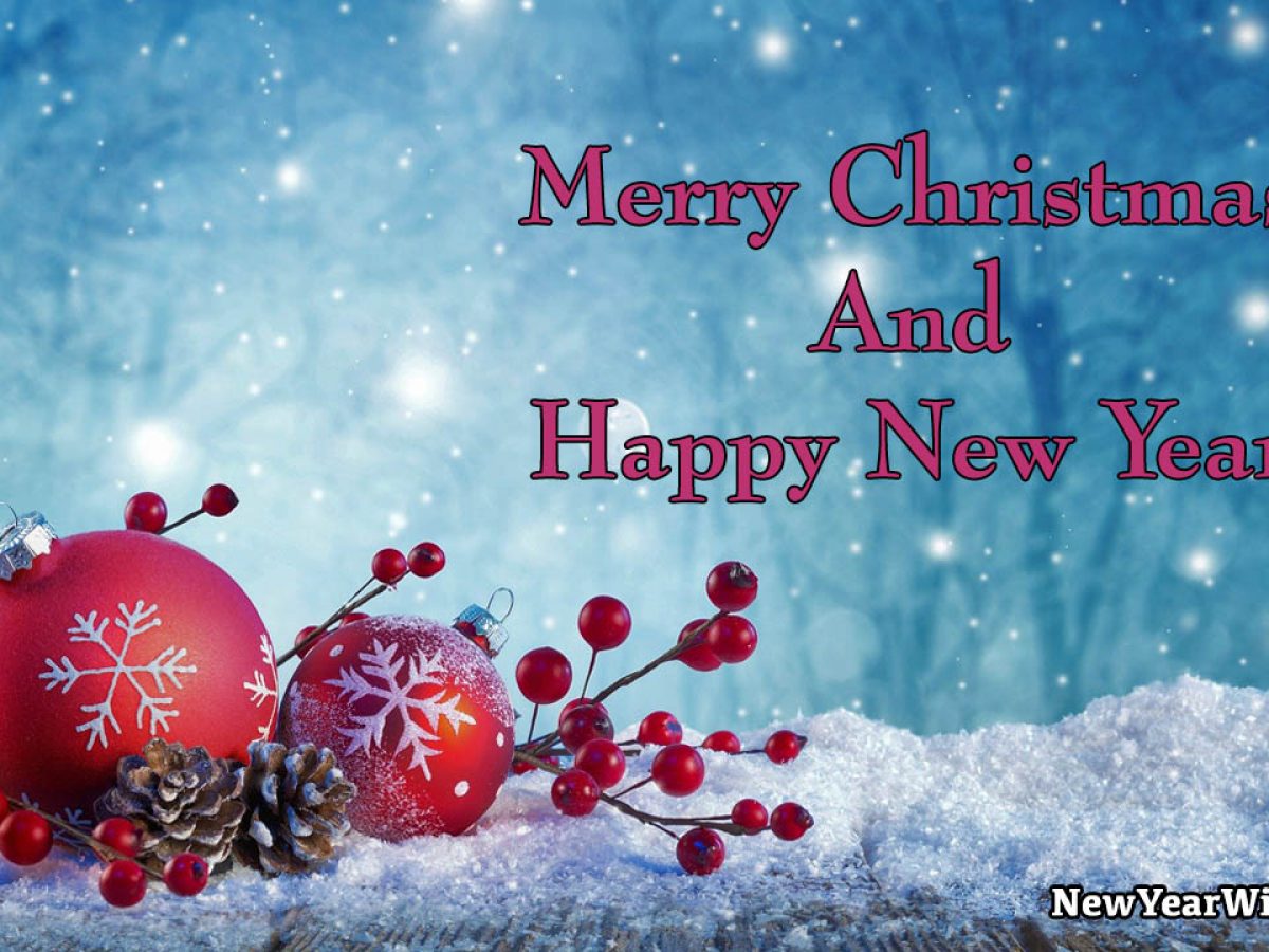 Merry Christmas And Happy New Year Greetings 21 New Year Wiki
