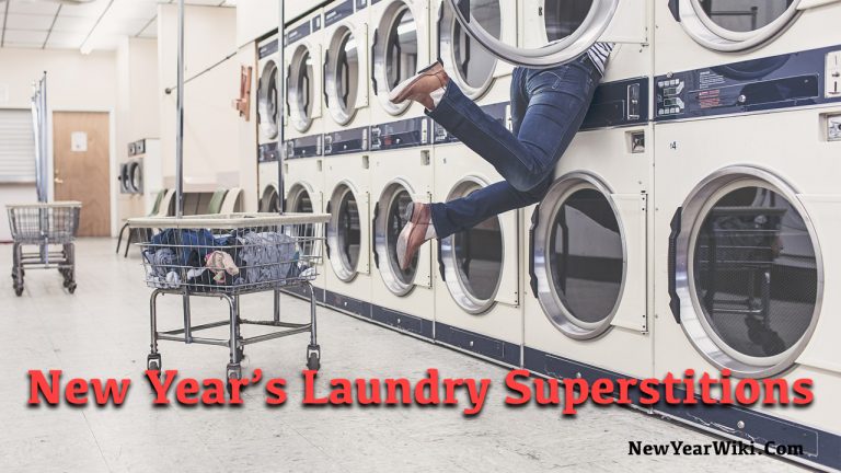 New Year's Day Laundry Superstition - New Year Wiki