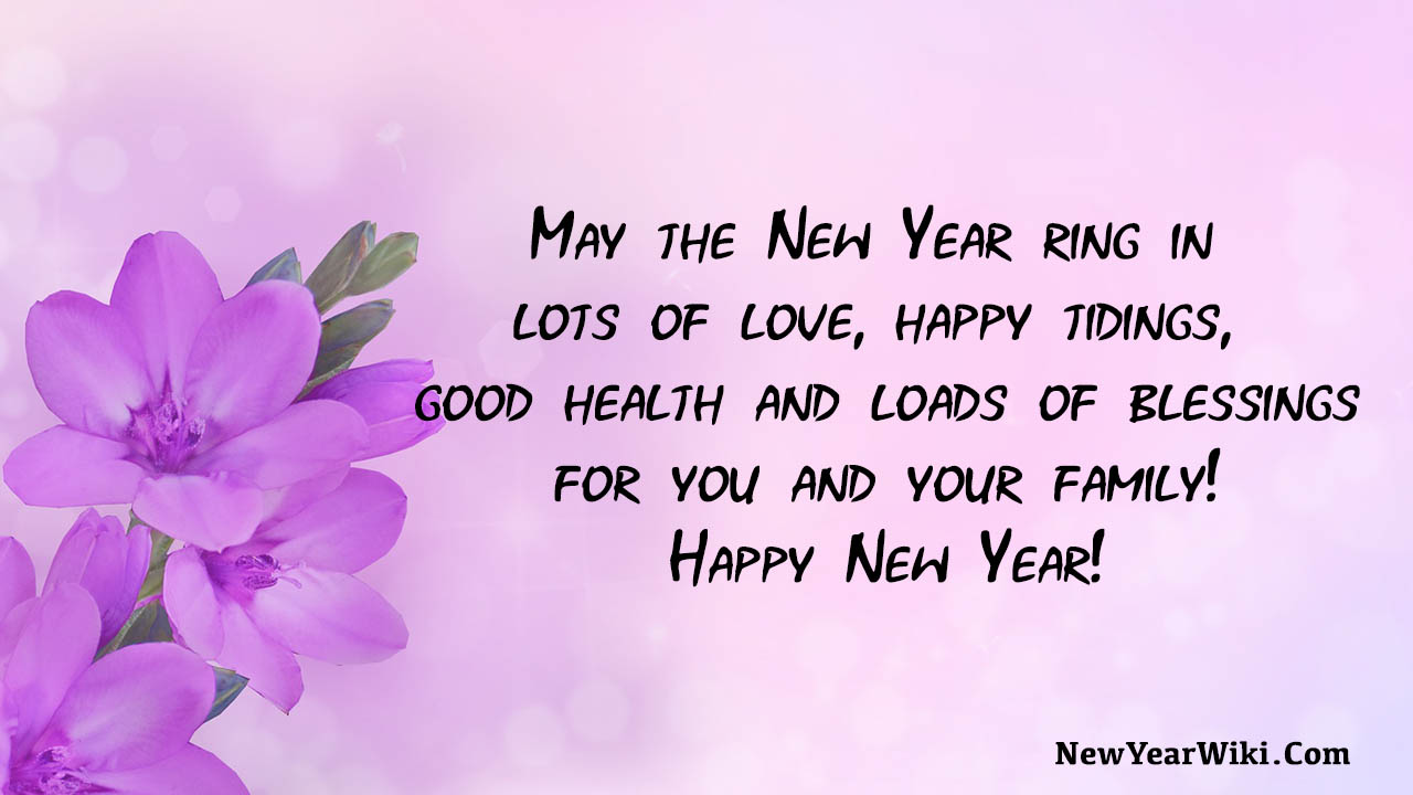 Happy New Year Blessing Messages 21 New Year Wiki