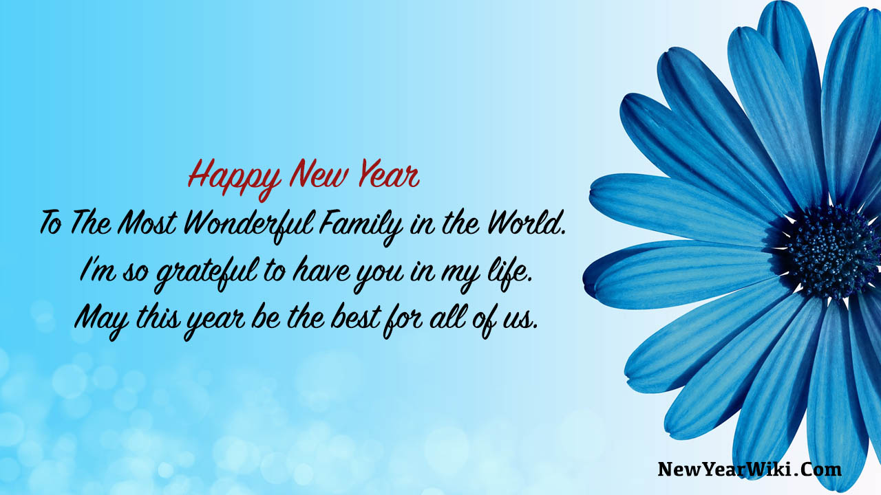 Happy New Year Family Quotes 2021 New Year Wiki