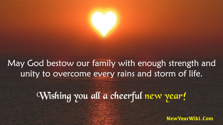 Happy New Year Messages For Family 2025 - New Year Wiki